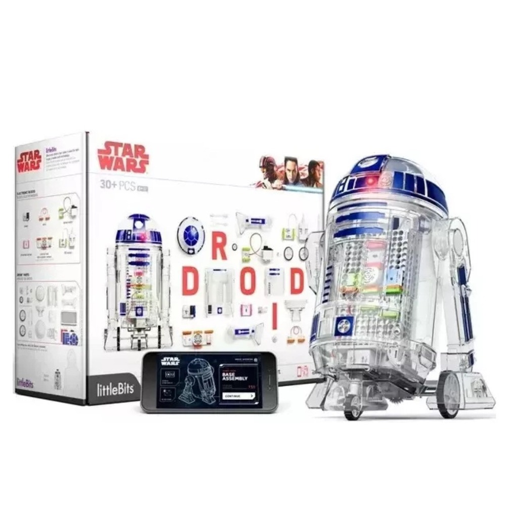 Star Wars Little Bits Droid Inventor Kit R2-D2 Build Robot Construction Tech Toy